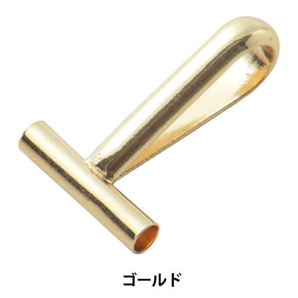 【再入荷】 手芸金具 『ブローチコンバーター ゴールド』  レザークラフト道具、材料