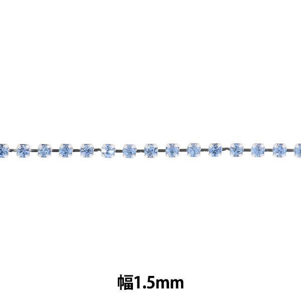 【数量5から】 チェーン 『プレシオサ ダイヤチェーン ライトサファイア シルバー M099』｜yuzawaya｜02