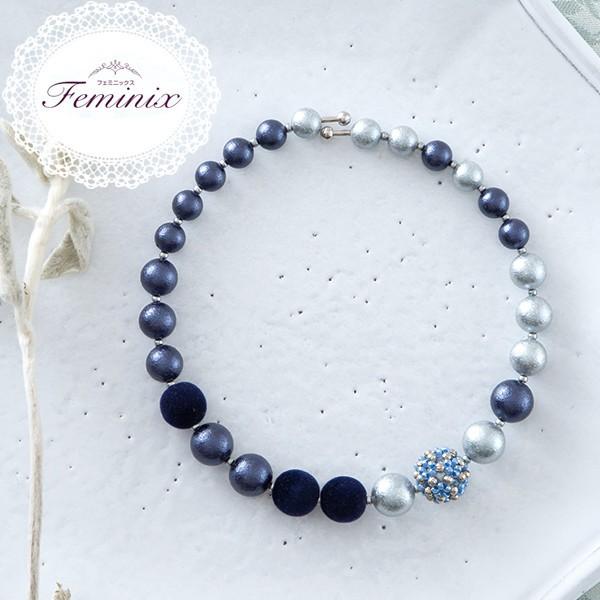 アウトレット 送料無料 ビーズキット Feminix フェミニックス 花編みボールのリングネックレス Fem 2 Toho Beads トーホービーズ Riosmauricio Com