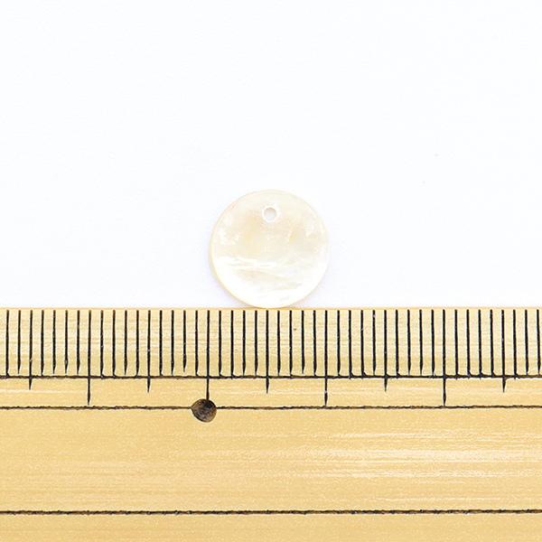 アクセサリー素材 『シェルパーツ 1cm ホワイト 2枚入り 271/0263』｜yuzawaya｜02