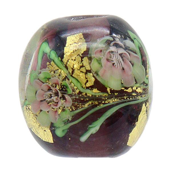 激安店舗 アクセサリー素材 とんぼ玉 華雅 はなみやび 透紫 16 3 0 Terang Org Au