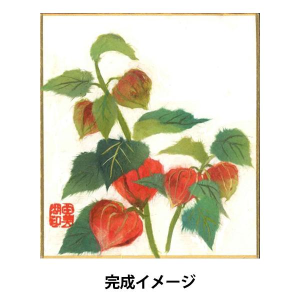 22秋冬新作 ちぎり絵キット 自然流ちぎり絵 ミニ色紙セット ほおずき 679円 Aynaelda Com