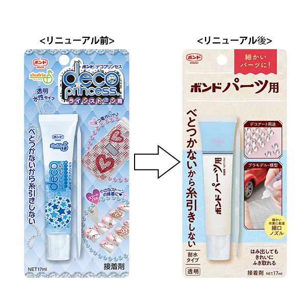 接着剤 『ボンド パーツ用 耐水タイプ 透明 17m #06039』 コニシ