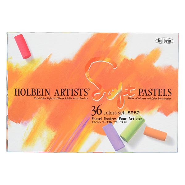 画材 『ソフトパステル S952 36色セット』 HOLBEIN ホルベインの画像