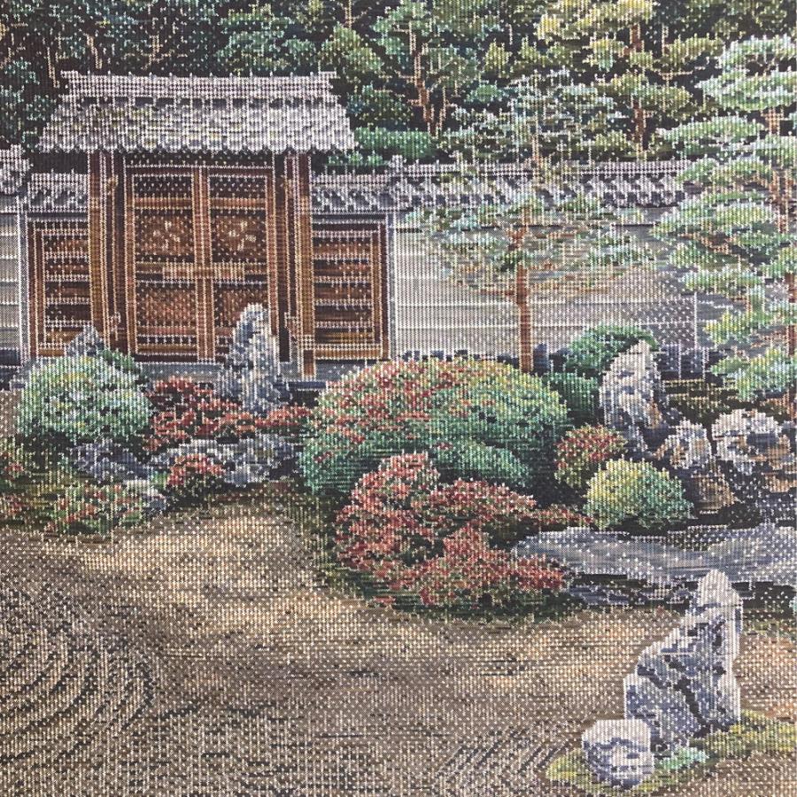 京都きもの友禅 大島紬 美術大島 都喜ヱ門ブランド商標 ゴールド