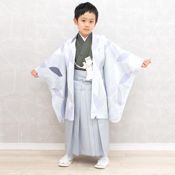 ポイント5倍 (新品レンタル) 七五三 男の子 5歳 羽織 袴 セット 京WA