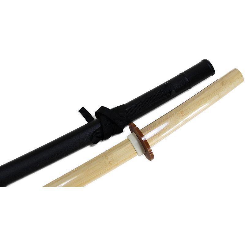 株式会社武藤 竹木刀セット 鞘・鍔・鍔止めゴム付き 竹木刀全長101?|yuzu-store101|03