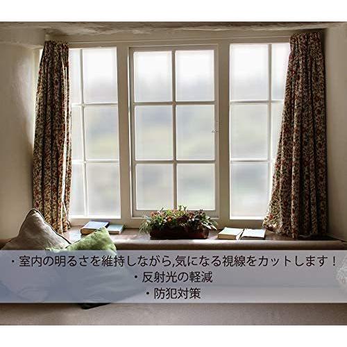 Olliwon 窓 ガラスフィルム 目隠しシート 曇りガラス すりガラス調 プライバシー保護 窓飾りシート 静電吸着 水で貼る B07wr1w4jh ゆずstore 通販 Yahoo ショッピング
