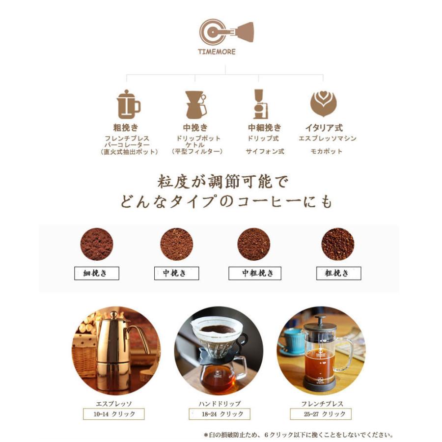 TIMEMOREタイムモア コーヒーミル C2MAX 手挽きコーヒーグラインダー ステンレス臼 容量30g 36段階調整可能 省力 均一 coffee grinder ホワイト :TM-C2MAX-white:ゆずきショップ - 通販 - Yahoo!ショッピング TIMEMOREタイムモア コーヒーミル C2MAX 手挽きコーヒーグラインダー ステンレス臼 容量30g 36段階調整可能 省力 均一 coffee grinder ホワイト :TM-C2MAX-white:ゆずきショップ - 通販 - Yahoo!ショッピング