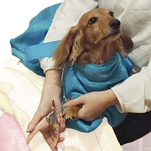Beatonjapan 猫 爪切り みのむし袋 犬 小型犬 ブルー 丈夫 脱走防止 保定袋 トリミング 通院 セラミックファンヒーター Bollywoodpapa Com