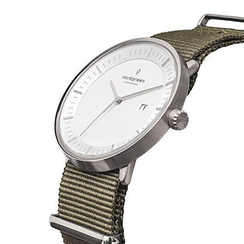 【セット】Nordgreen［ノードグリーン］ 【Philosopher】 シルバー色の36mm北欧デザイン腕時計と付け替え可能なベル｜yuzunohashop｜05