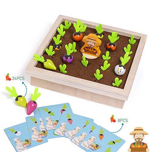 季節のおすすめ商品 野菜畑の Ms 0 神経衰弱 知育 ボードゲーム おままごと 子供向け 木のおもちゃ 記憶力絵あわせ メモリーゲーム ボードゲーム Sustentec Com Br