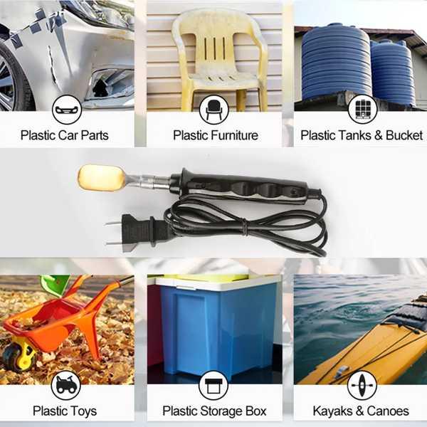 プラスチック溶接機 100W 車のバンパー 溶接機キット ヒートガン プラスチック溶接機 100W 車のバンパー 溶接機キット ヒートガン