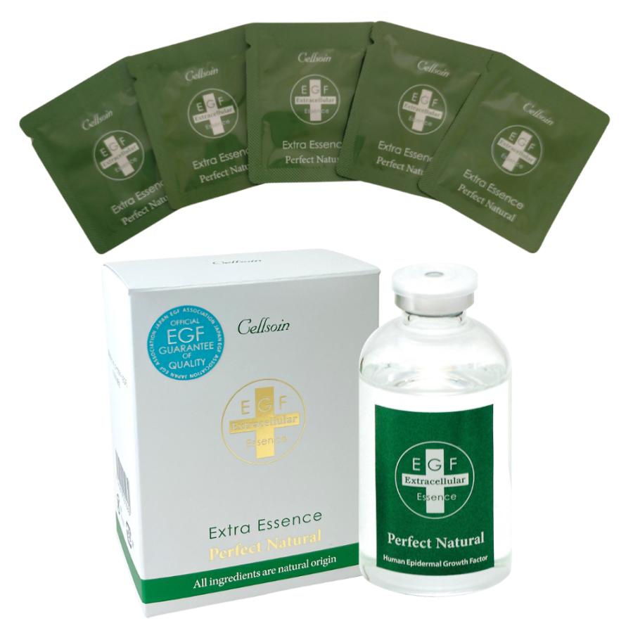 EGF スキンケア 60ml＋分包5枚付きセット BIOLINK 美容液 送料無料 EGFエクストラエッセンスパーフェクトナチュラル ヒアルロン酸 コラーゲン エイジングケア エクストラエッセンス パーフェクトナチュラル EGF スキンケア 60ml＋分包5枚付きセット BIOLINK 美容液 送料無料 EGF