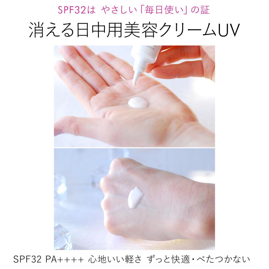 日中用美容UV（日焼け止め）アクアクリーム/化粧下地兼用 顔用 極軽