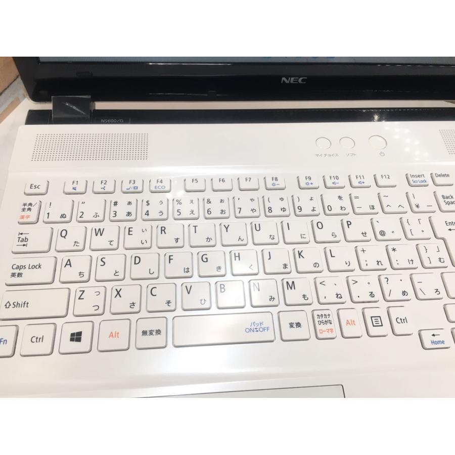 LaVie Note Standard 7世代NEC NS600 PC-NS600GAW クリスタルホワイト