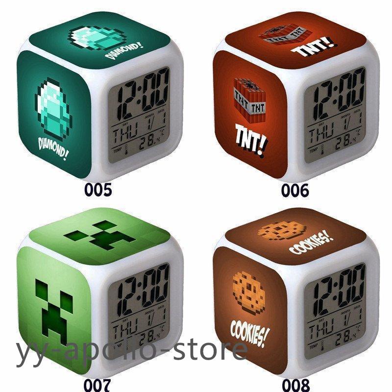マインクラフト　アラームクロック Amazon.co.jp: マインクラフト アラームクロック 目覚まし時計