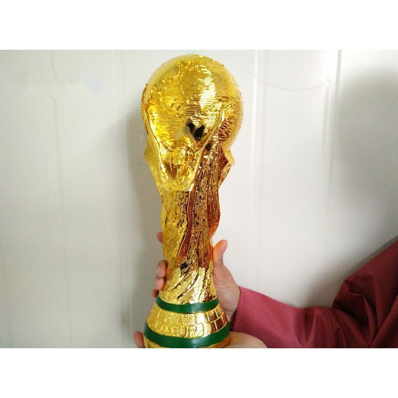 カタール FIFA ワールドカップ トロフィー レプリカ 36cm 原寸大モデル 実物大サイズ 優勝トロフィー W杯 サッカー日本代表 応援｜yy-apollo-store｜02