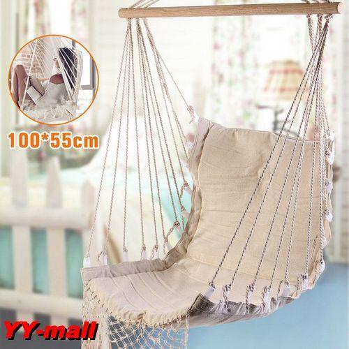 ハンモック 北欧スタイル 屋外屋内ガーデン ホワイト 寝室吊椅子