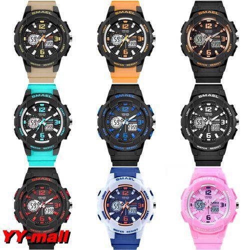 腕時計 レディース ユニセックス デュアルディスプレイ 防水 デジタル スポーツ ウォッチ 世界の