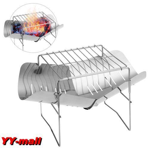 キャンプ ウッドストーブ ステンレス超軽量屋外バーベキューストーブ woodストーブ グリル 炭