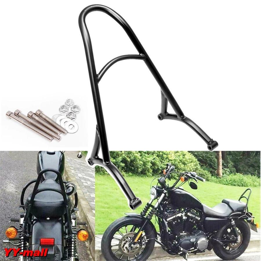 スポーツスター シーシーバー バックレスト タンデムバー