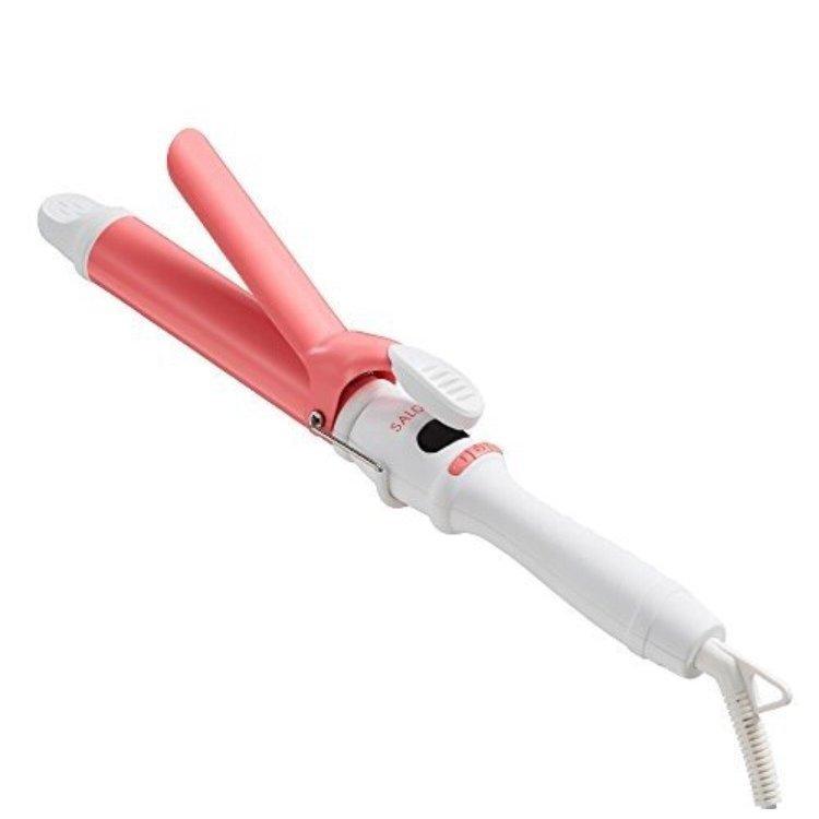 送料無料 Salonia サロニア セラミック カール ヘアアイロン チアフルピンク32mm 24 ワイワイストア 通販 Yahoo ショッピング