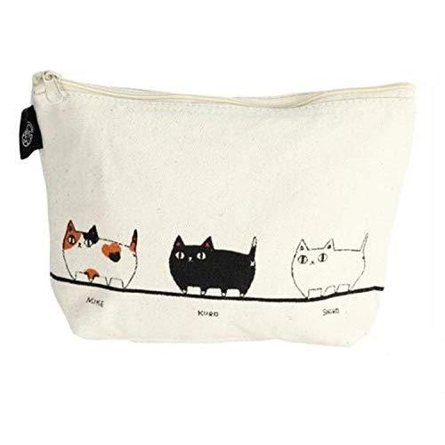 ポーチ 猫３兄弟 小物ポーチ 化粧ポーチ 小物入れ 猫 コンパクト バッグ メイクポーチ Ki 094 行進ポーチ 24 ワイワイストア 通販 Yahoo ショッピング