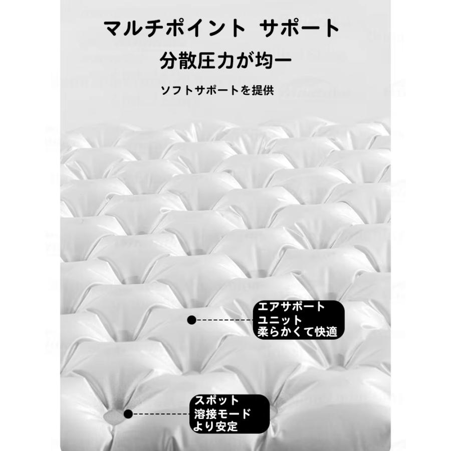 Naturehike Blackdog エアーマット キャンプ用品 NatureHike Naturehike Blackdog【厚さ8cm 高R値3.2-30°C使用