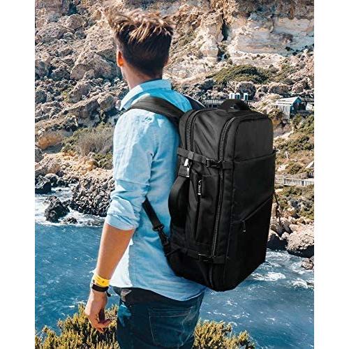 Inateck 40l 超大容量 ビジネス リュック 旅行 リュック 軽い 3way バックパック 機内持ち込み ブラック 17 インチ 1a2b3 Vap11m0dc やふーすとあー 通販 Yahoo ショッピング