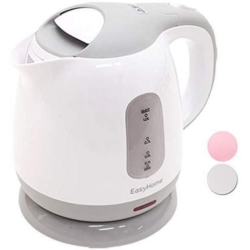 感謝価格 ヒロ コーポレーション 電気ケトル 1 0l コンパクト グレー Ktk 300 G