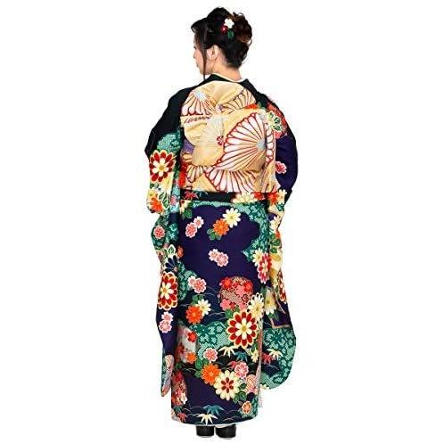当店限定販売】[キョウエツ] 着物セット 振袖 Free Size) 絵羽 古典柄