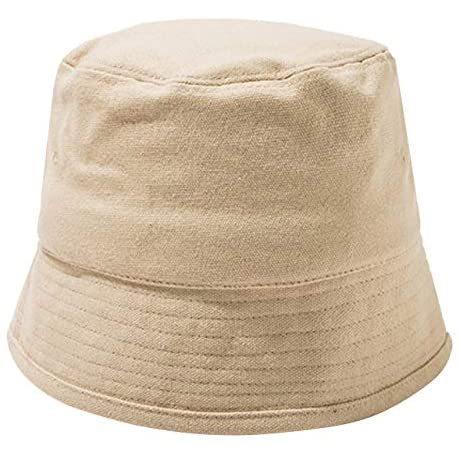 WHITE FANG(ホワイトファング) ハット 帽子 カジュアル バケット アウトドア 紫外線 UV 防止 おしゃれ(02:ベージュ サイズ)