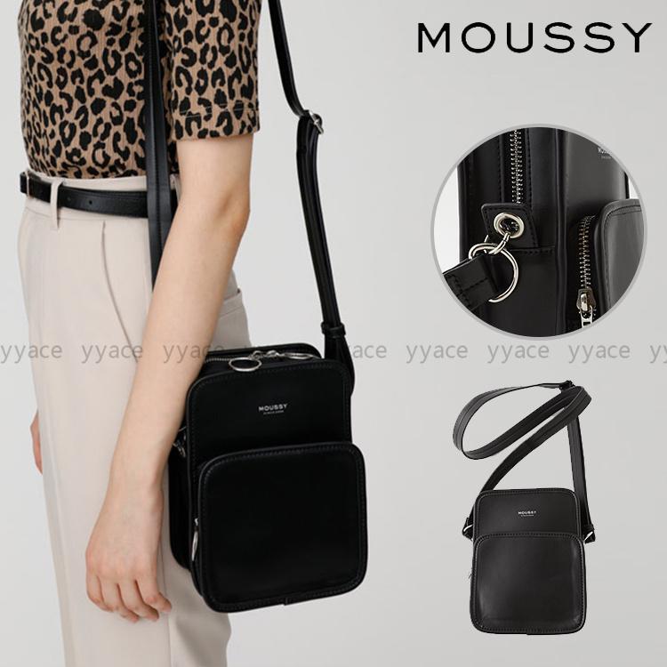 マウジー バッグ Moussy ショルダーバッグ レディース ファッション Monogram Cross Body Bagメッセンジャーバッグ レビューを書いて プレゼント無料贈呈 完璧