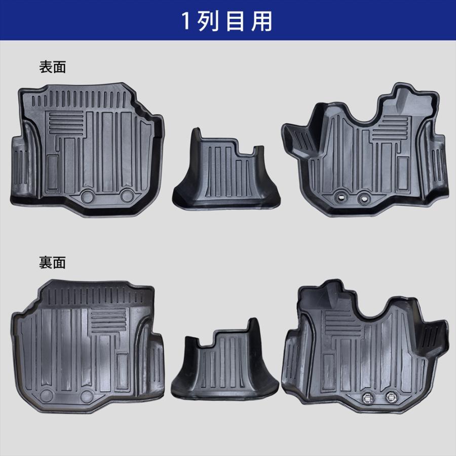 WHITENUTS ニッサン キャラバン NV350 E26系 3D フロアマット 運転席