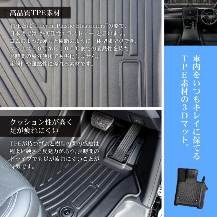 ハリアー トヨタ 80系 ハリアーハイブリッド 3D フロアマット 運転席 +