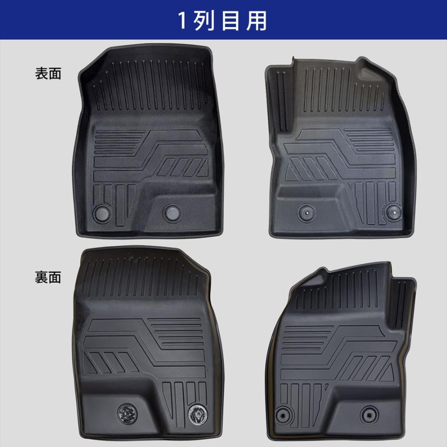 三菱（MITSUBISHI） アウトランダー PHEV 5人乗り 7人乗り 3D フロア