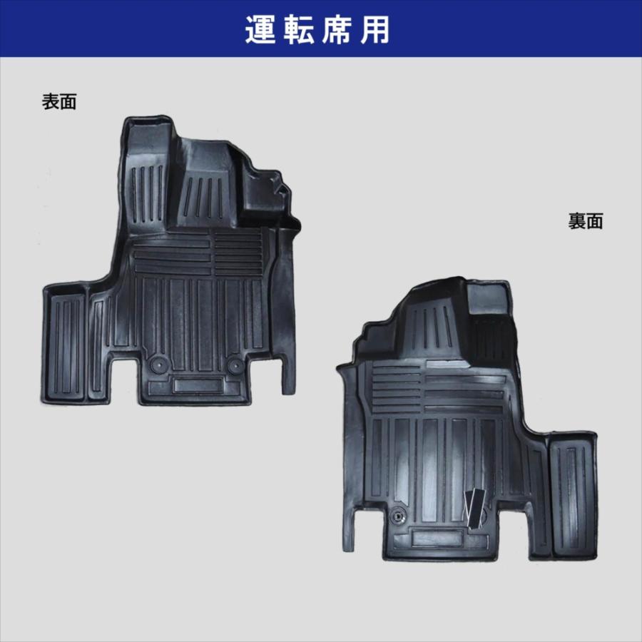 WHITENUTS 日産 セレナ C27系 3D フロアマット 運転席 + 助手席 マット