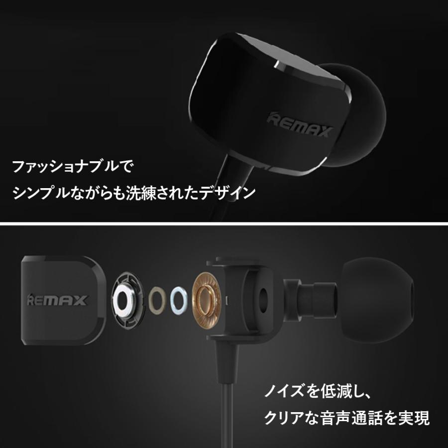 イヤホン 有線イヤホン 3.5mm マイク付き ステレオイヤホン カナル型