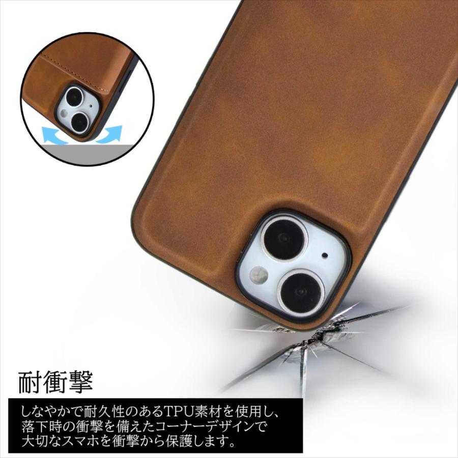 iPhone 15 iPhone15 ケース カード ウォレット 財布 カード収納