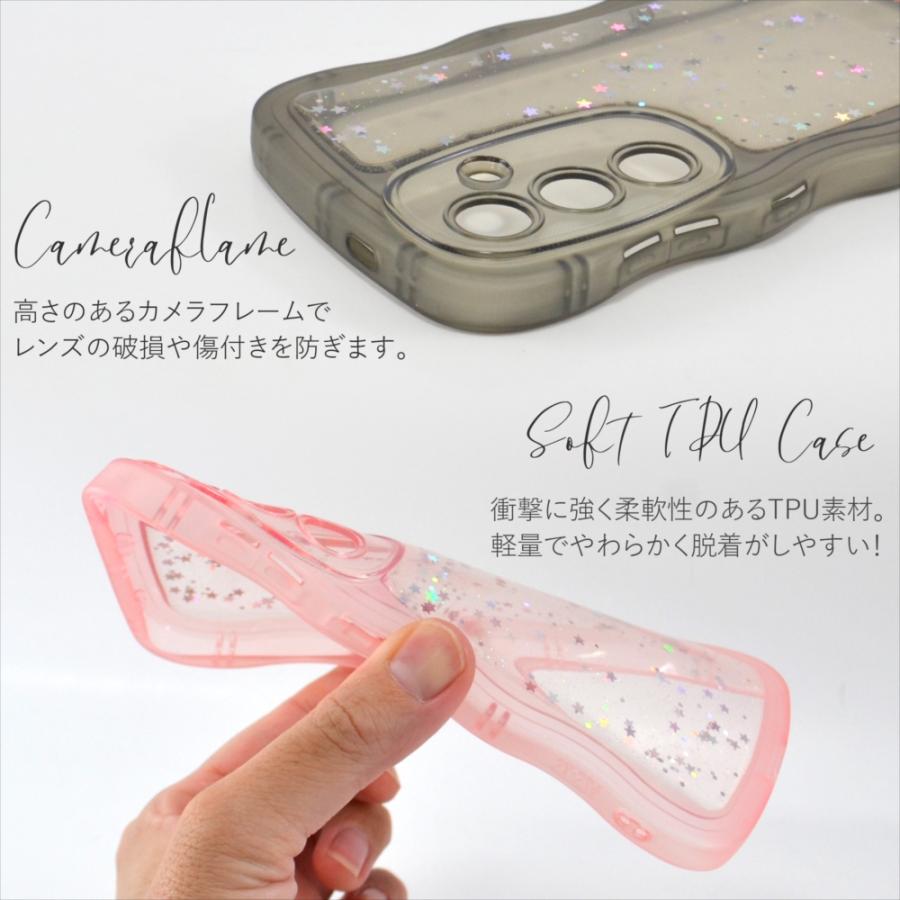 スマホケース ウェーブ Galaxy S25 ケース S24 Ultra S23 ギャラクシー