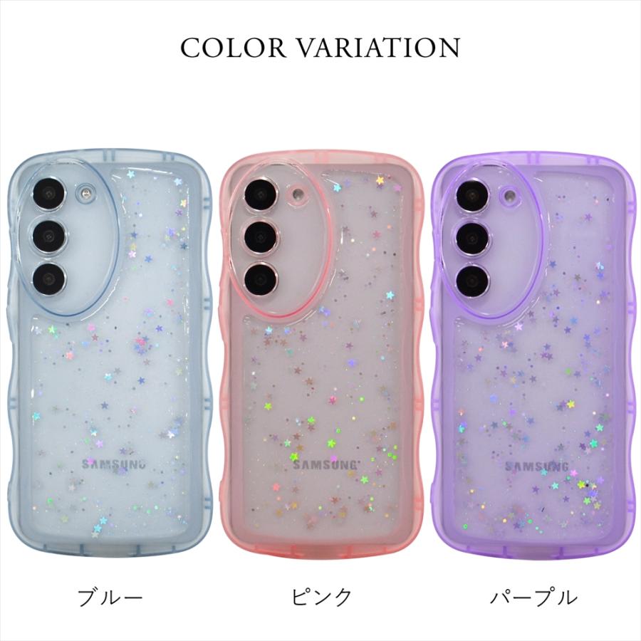 スマホケース ウェーブ Galaxy S25 ケース S24 Ultra S23 ギャラクシー