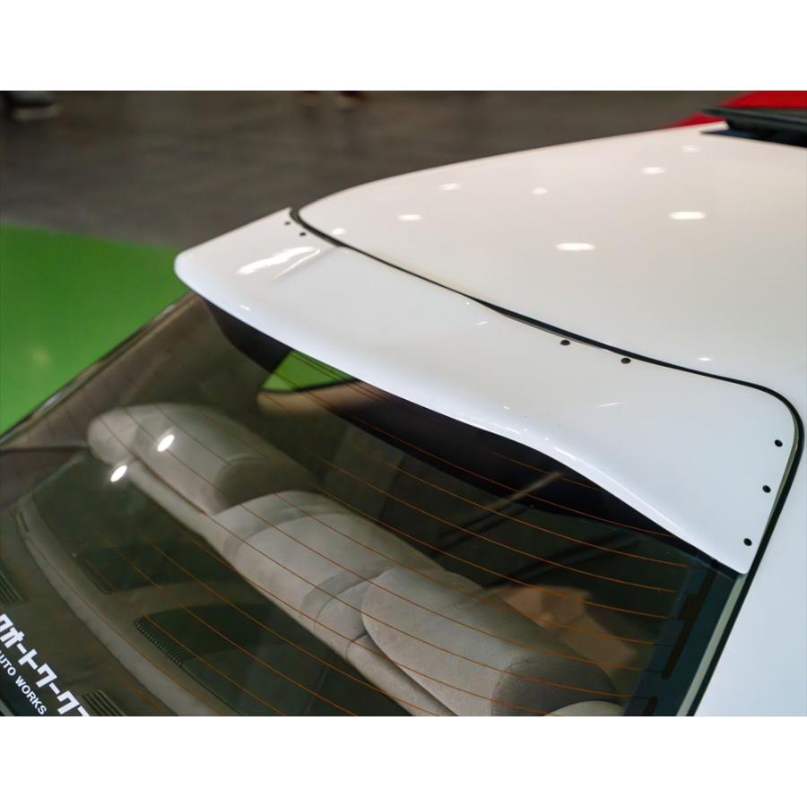 マーク2 GX81 JZX81 MX83 リアルーフバイザー FRPモデル 未塗装 81系