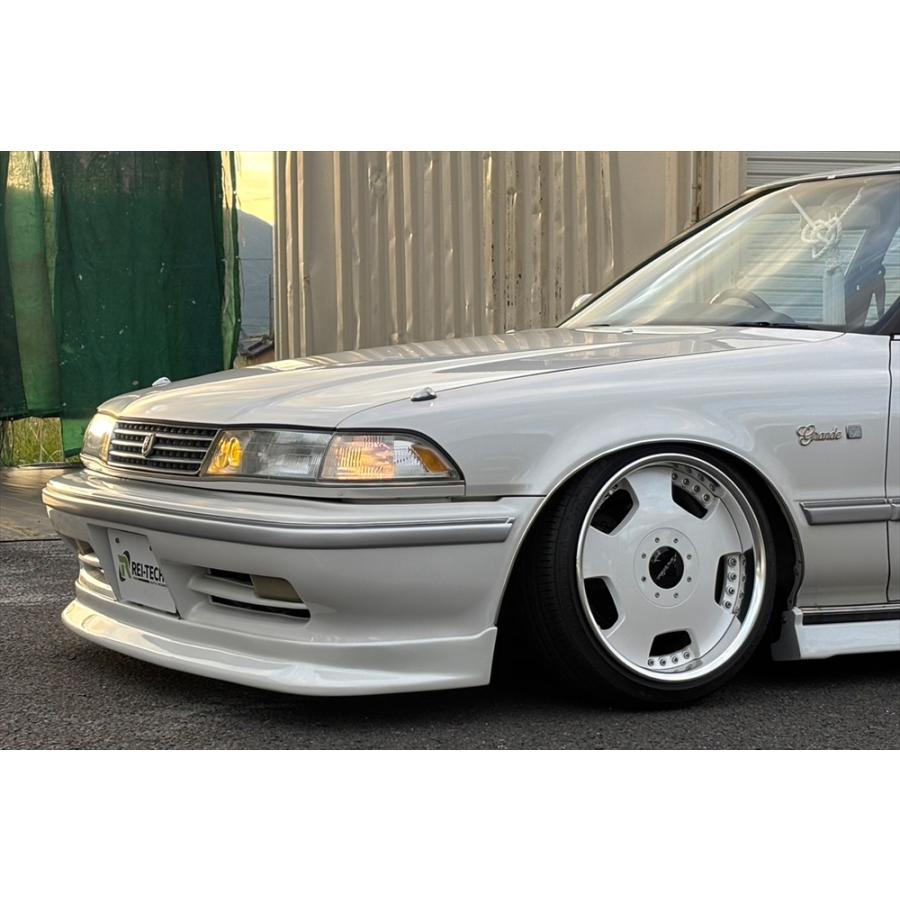 マーク2 JZX81 MX83 ロングバンパー用 フロントリップ タイプ2 FRP