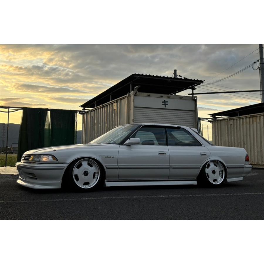 マーク2 JZX81 MX83 ロングバンパー用 フロントリップ タイプ2 FRP
