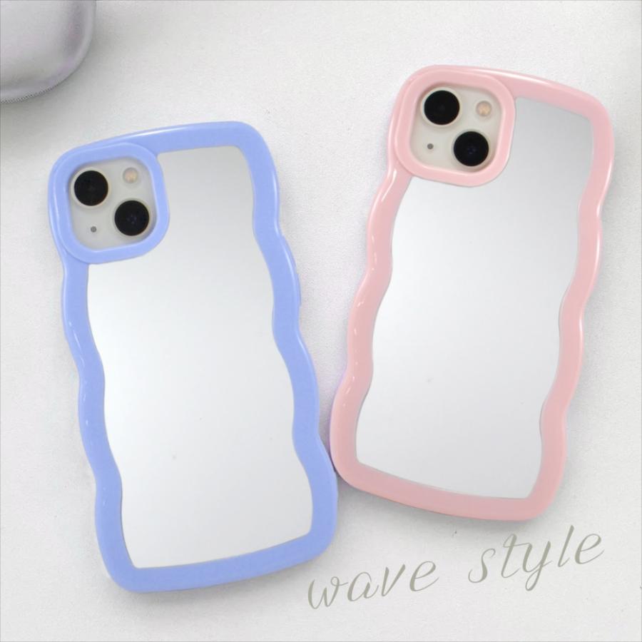 iPhone 15 なみなみ 携帯 ケース うねうねスマホケース ウェーブケース