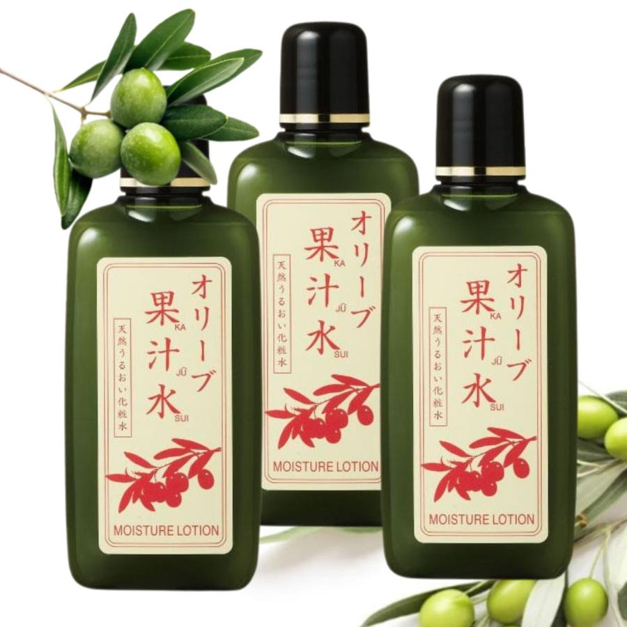 オリーブマノン オリーブ果汁水 グリーンローション 180ml 3個 セット