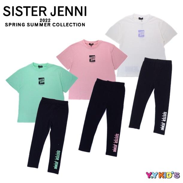 P会員sale セール Sister Jenni シスタージェニー 半袖 Tシャツ 22 夏物 130cm 140cm 150cm 160cm Bigtシャツ レギンスセット メール便可 ベビー子供服のyykids 通販 Yahoo ショッピング