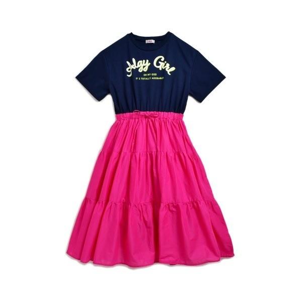 Sale セール Algy アルジー 半袖 ワンピース 夏物 Xxs Xs S M ティアードドッキングワンピース G ベビー子供服のyykids 通販 Yahoo ショッピング