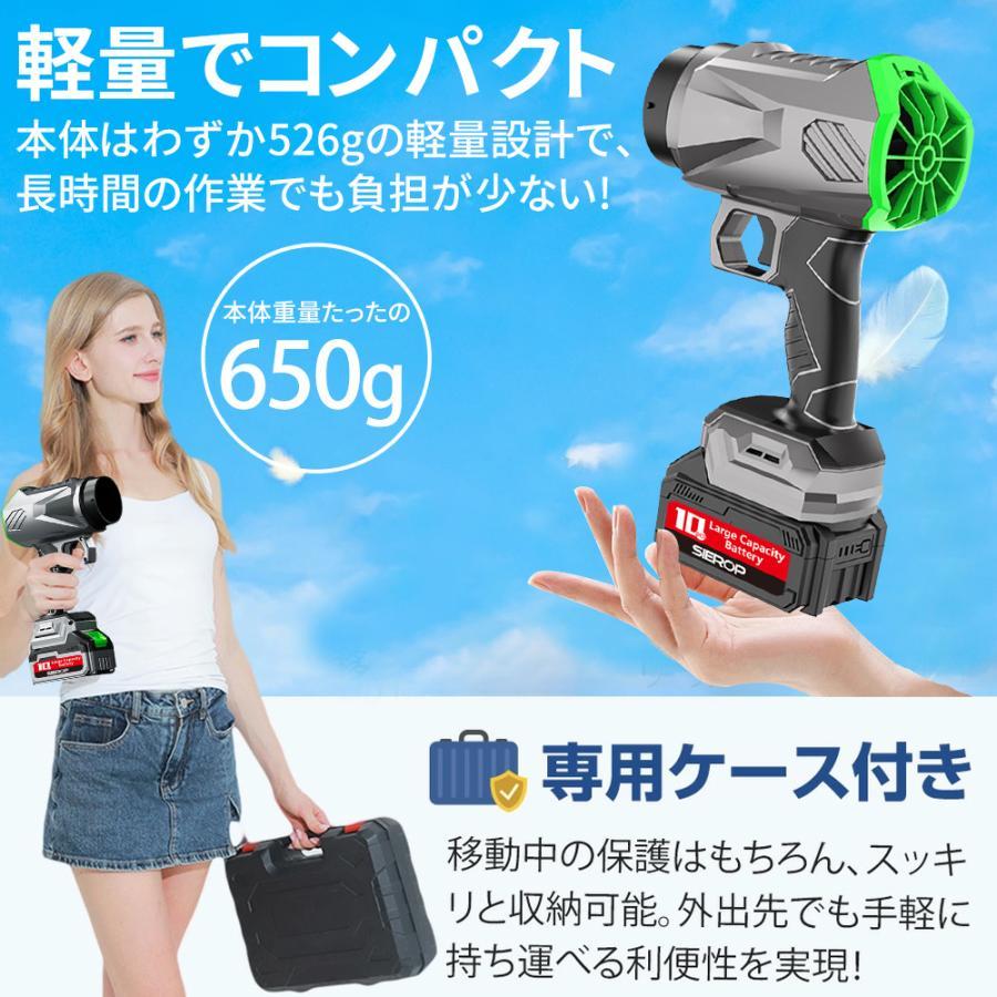 2025進化版】ブロワー ジェットドライブロワー 充電式 小型 300000RPM